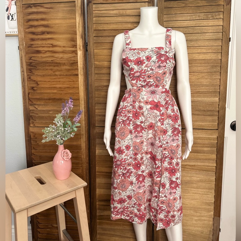 Forever 21 Pink Floral Dress